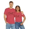 MPM Everyday & Everywhere Unisex Heavy Cotten Tee With Black Logo