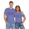 MPM Everyday & Everywhere Unisex Heavy Cotten Tee With Black Logo