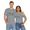 MPM Everyday & Everywhere Unisex Heavy Cotten Tee With Black Logo