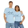 MPM Everyday & Everywhere Unisex Heavy Cotten Tee With Black Logo