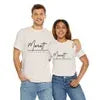 MPM Everyday & Everywhere Unisex Heavy Cotten Tee With Black Logo