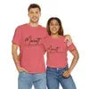 MPM Everyday & Everywhere Unisex Heavy Cotten Tee With Black Logo
