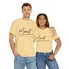 MPM Everyday & Everywhere Unisex Heavy Cotten Tee With Black Logo