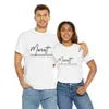MPM Everyday & Everywhere Unisex Heavy Cotten Tee With Black Logo