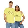 MPM Everyday & Everywhere Unisex Heavy Cotten Tee With Black Logo